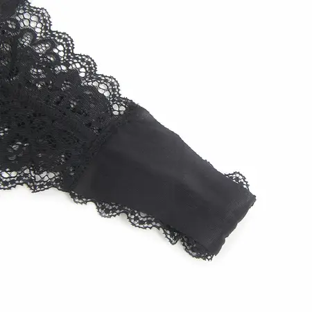 SUBBLIME 955465 Crni PU Kožni Body sa Rajsferšlusom L/XL Podesive Naramenice