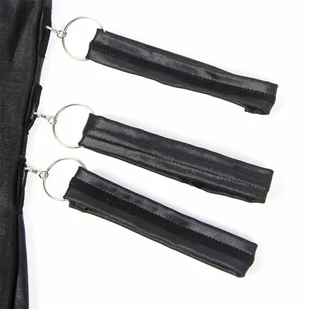 Subblime 954413 Kožno bondage telo crno L/XL Podesivo pristajanje