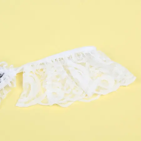 Subblime Lingerie Maid-Inspired Costume Black/White L/XL - Elegant Comfort