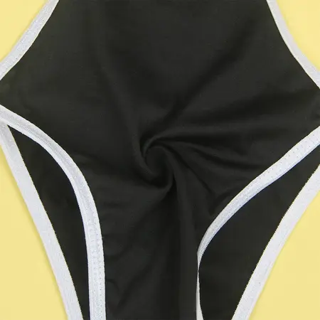 Subblime Lingerie Maid-Inspired Costume Black/White L/XL - Elegant Comfort