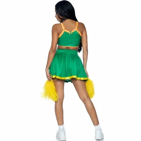 Leg Avenue Kostim navijačice zeleni S/M - Sportski svečani set