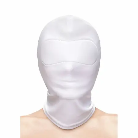 NS Novelties Fetish & Fashion Nylon Head Cover White Universal Size