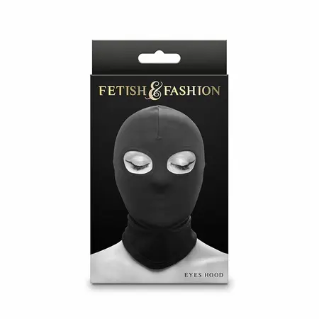 NS Novelties Fetish & Fashion Nylon Eye Hood Black Universal Fit
