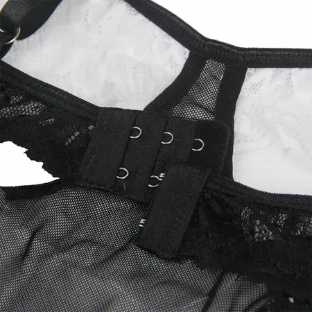 Subblime Sobarica Body Kostim L/XL Crna i Bela – Elegantan Dvobojni Bodaj