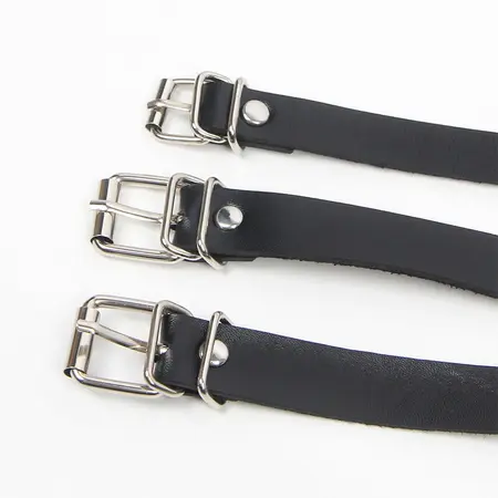 Subblime Korset Harness sa Dekorativnim Lancima, Podesivi, Crni, Jedna Veličina
