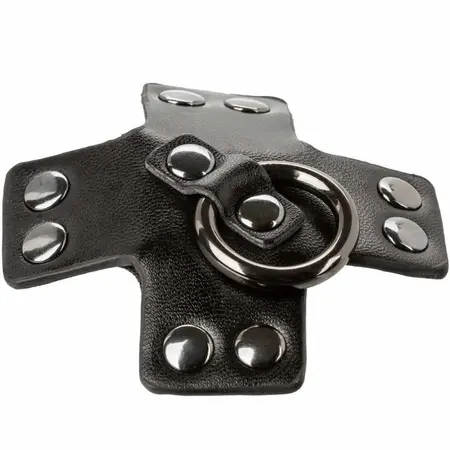 CalExotics Euphoria O-Ring Crni Štitnici za Bradavice - Višekratni, 7.5 cm