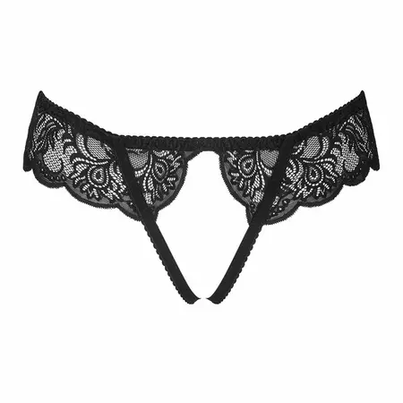 Livco Corsetti Fashion LC 90679 Elegantne Čipkaste Gaćice Crne L/XL