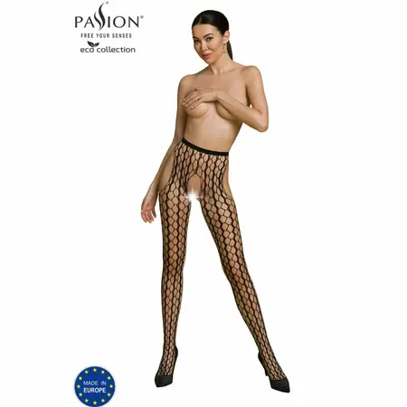 PASSION Eco Collection Body ECO S007 Crni - Održivi Jedna Veličina