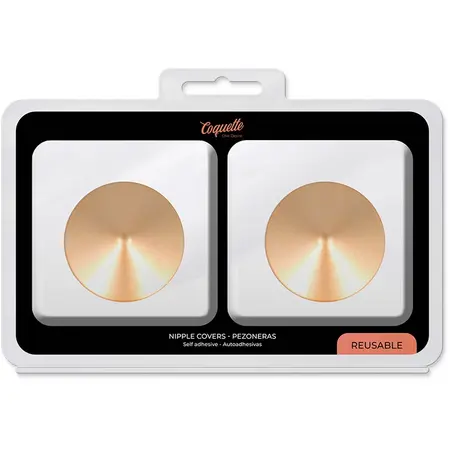 Coquette Chic Desire Nipple Covers Zlatni Krugovi Metalni Višekratni