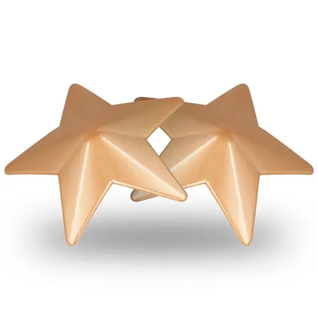 Coquette Chic Desire Zlatne Zvezde Samo-lepljive Višekratne Nipple Covers