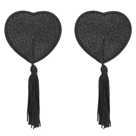 Coquette Chic Desire Nipple Covers Black - Elegant Self-Adhesive Set