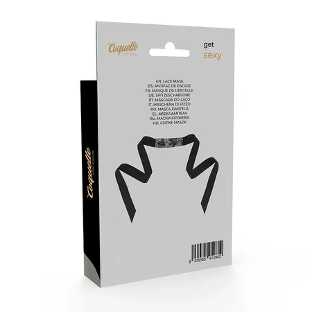 Coquette Chic Desire Cipkana Maska za Oci Crna - Elegantan Senzorni Dodatak