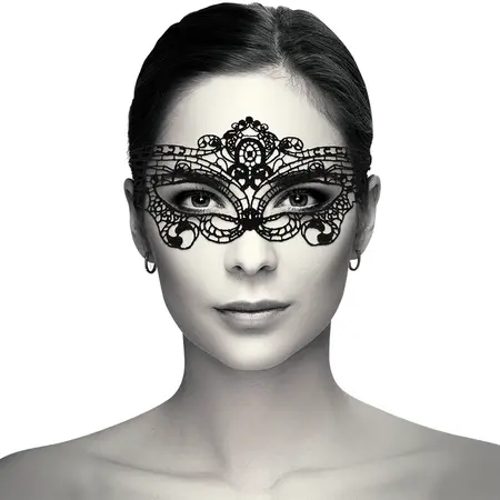 Coquette Chic Desire Cipkana Maska Crna - Elegantan Dodatak za Pokrivanje Očiju