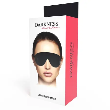 Darkness Premium PVC Black podesiva maska za oči za senzornu igru