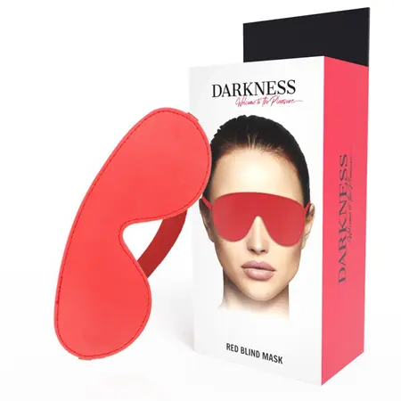 Darkness Red Eye Mask PVC sa podesivom trakom, visokokvalitetna završna obrada