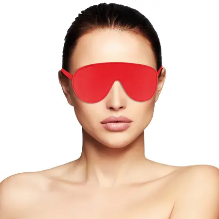 Darkness Red Eye Mask PVC sa podesivom trakom, visokokvalitetna završna obrada