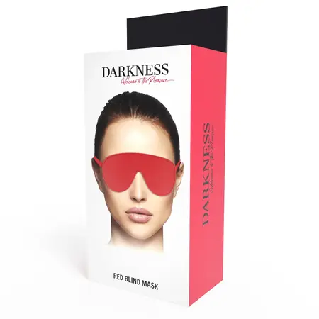Darkness Red Eye Mask PVC sa podesivom trakom, visokokvalitetna završna obrada