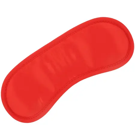 Darkness Satin Eye Mask crvena - podesiva, vrhunska udobnost pristajanja