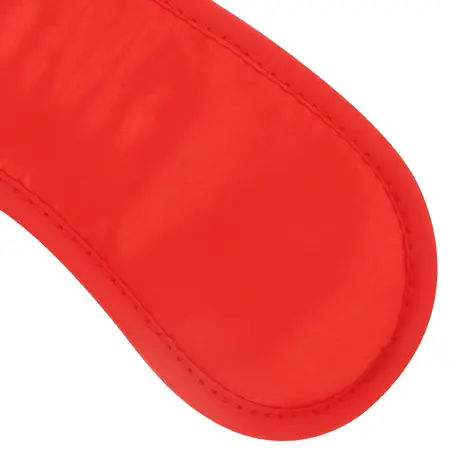 Darkness Satin Eye Mask crvena - podesiva, vrhunska udobnost pristajanja