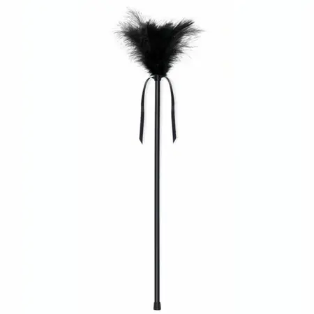 SecretPlay Feather Teaser crni 40cm - senzorni dodatak za dodir
