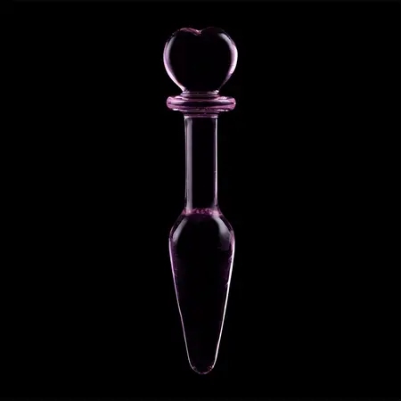 Ibiza Nebula Series Model 7 intimni čep od borosilikatnog stakla roze 13,5cm