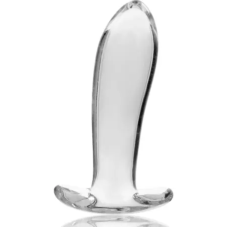 Ibiza Nebula Series Model 5 stakleni intimni čep providni 12,5cm O3,5cm