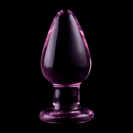 Ibiza Nebula Serija Model 3 Intimni Stakleni Čep Pink 11cm O5cm Borosilikat