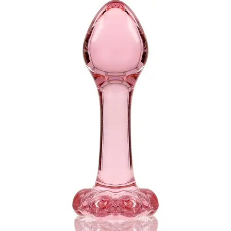 Ibiza Nebula Serija Model 2 Intimni Čep Borosilikatno Staklo Pink 11cm