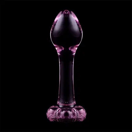 Ibiza Nebula Serija Model 2 Intimni Čep Borosilikatno Staklo Pink 11cm