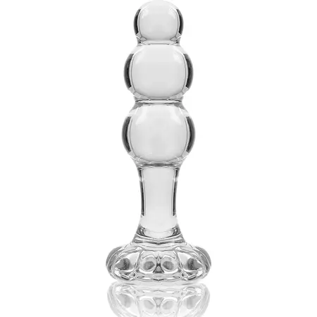 Ibiza Nebula Serija Model 1 Intimni Stakleni Čep Prozirni 10.5 cm O 3 cm
