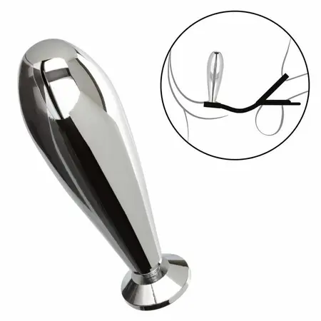 CalExotics Star Fucker Glider Plug - Dual Enhancer & Metal Probe with Gem Base