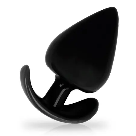 Addicted Toys Intimni Čep 8.5 cm - Fleksibilan Ergonomski TPR, Crni