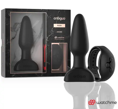 ANBIGUO Andre Intimate Machine Pulse Plug with WATCHME Remote Control 13.2cm