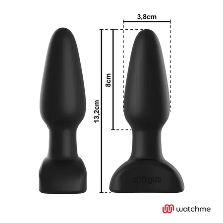 ANBIGUO Andre Intimate Machine Pulse Plug with WATCHME Remote Control 13.2cm