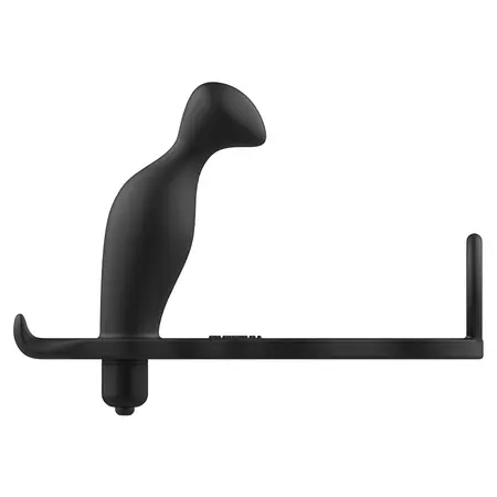 Addicted Toys Anal Plug 12 cm with Black Silicone Support Ring
