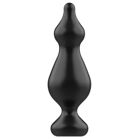 Addicted Toys Silikonski čep 13.6 cm Crni - Anatomski model za obuku