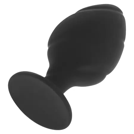 OHMAMA Silicone Intimate Plug L 9cm - Medical Grade, Ergonomic, Black