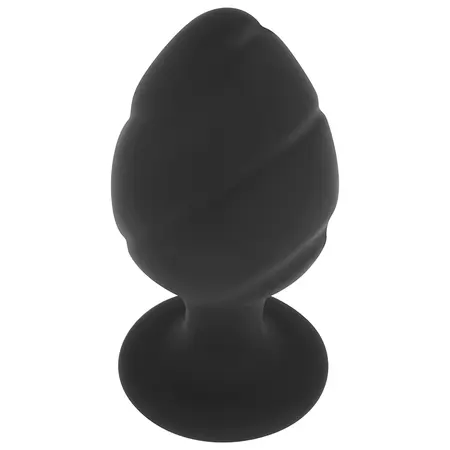 OHMAMA Silicone Intimate Plug L 9cm - Medical Grade, Ergonomic, Black