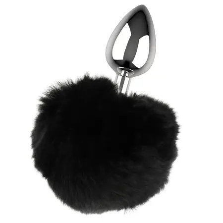 Coquette Chic Desire Metal Plug L Graphite with Crystal 2.8x4.1cm