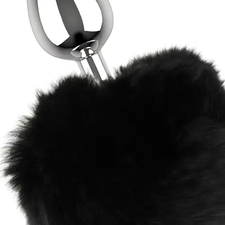 Coquette Chic Desire Metal Plug L Graphite with Crystal 2.8x4.1cm