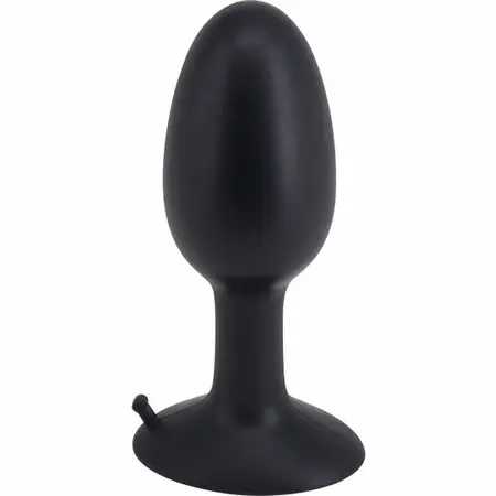 Seven Creations Roll Play Srednji silikonski čep 10 cm Crni