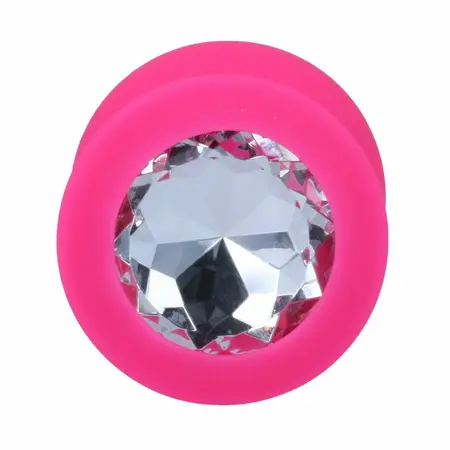 Intense Shelki L Analni Čep Fuchsia - Medicinski Silikon, 9.2 cm