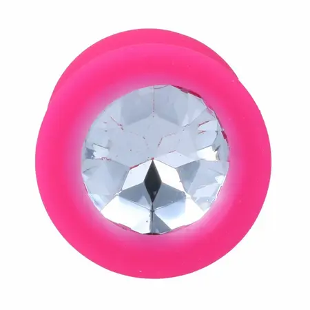 INTENSE Shelki M Silikonski Čep Fuchsia 8 cm - Udobnost i Elegancija