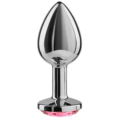 Secret Play Aluminijumski Intimni Čep Fuchsia 7 cm - Polirana Završna Obrada