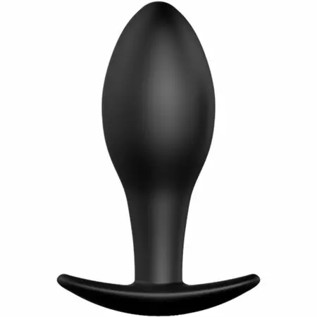 Pretty Love Silicone Plug Anchor 8.5 cm Black - Ergonomic Intimate Accessory