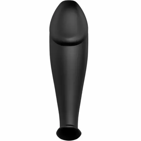 Pretty Love Anal Plug Silicone Black Ergonomic Handle Medium Size