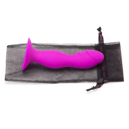 Pretty Love Booty Passion Silicone Plug with Suction Base, 16.5 cm
