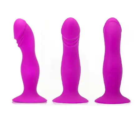 Pretty Love Booty Passion Silicone Plug with Suction Base, 16.5 cm