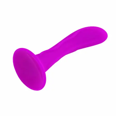 Baile Passion Unisex Plug Strong Suction Black 13.5 cm Silicone