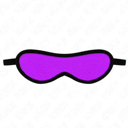 KINK Zavoj sa Teksturom Ljuske Ljubičasta Ivica 20x7 cm - Stilizovani Dodatak za Vezivanje